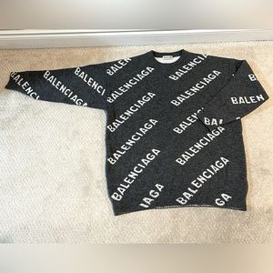 Balenciaga logo classic sweater